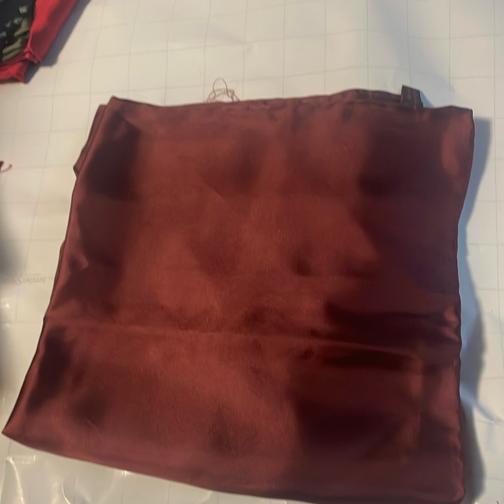 Red velvet pocket square